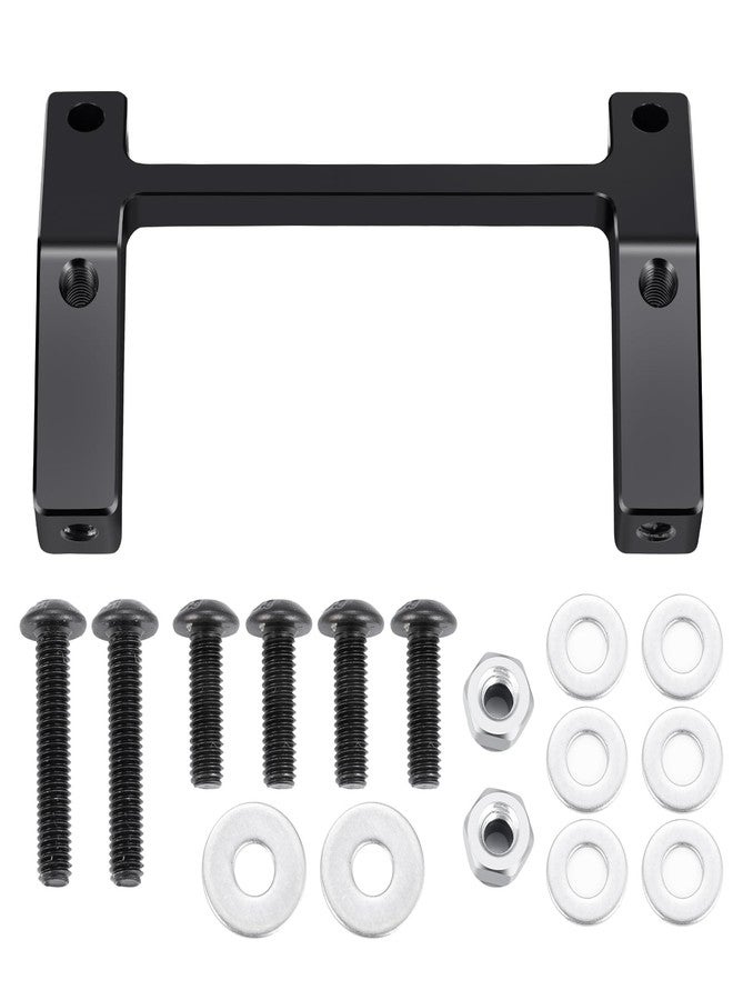 QUE-T Aluminium Servo Mount Bracket for 1:12 Tamiya Lunch Box RC Truck - Image 1
